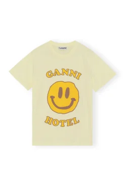 Best Sale GANNI Logo-T-Shirt Flan