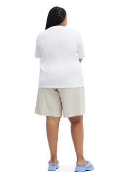 Sale GANNI „Love Club“-T-Shirt Bright White