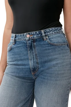 Store GANNI Magny Jeans Mid Blue Vintage