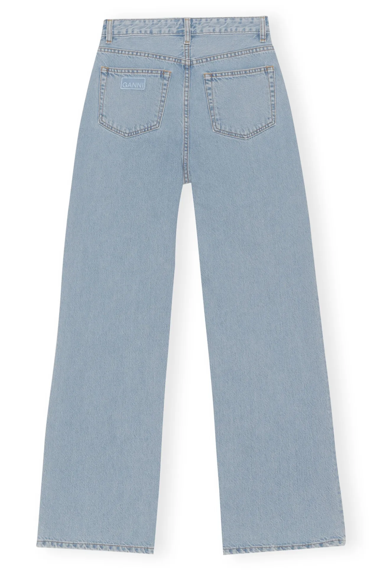 Cheap GANNI Magny-Jeans Light Blue Stone