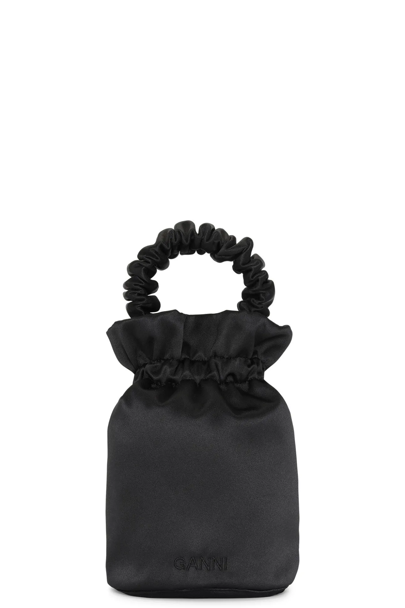 Store GANNI Mini Tasche Black