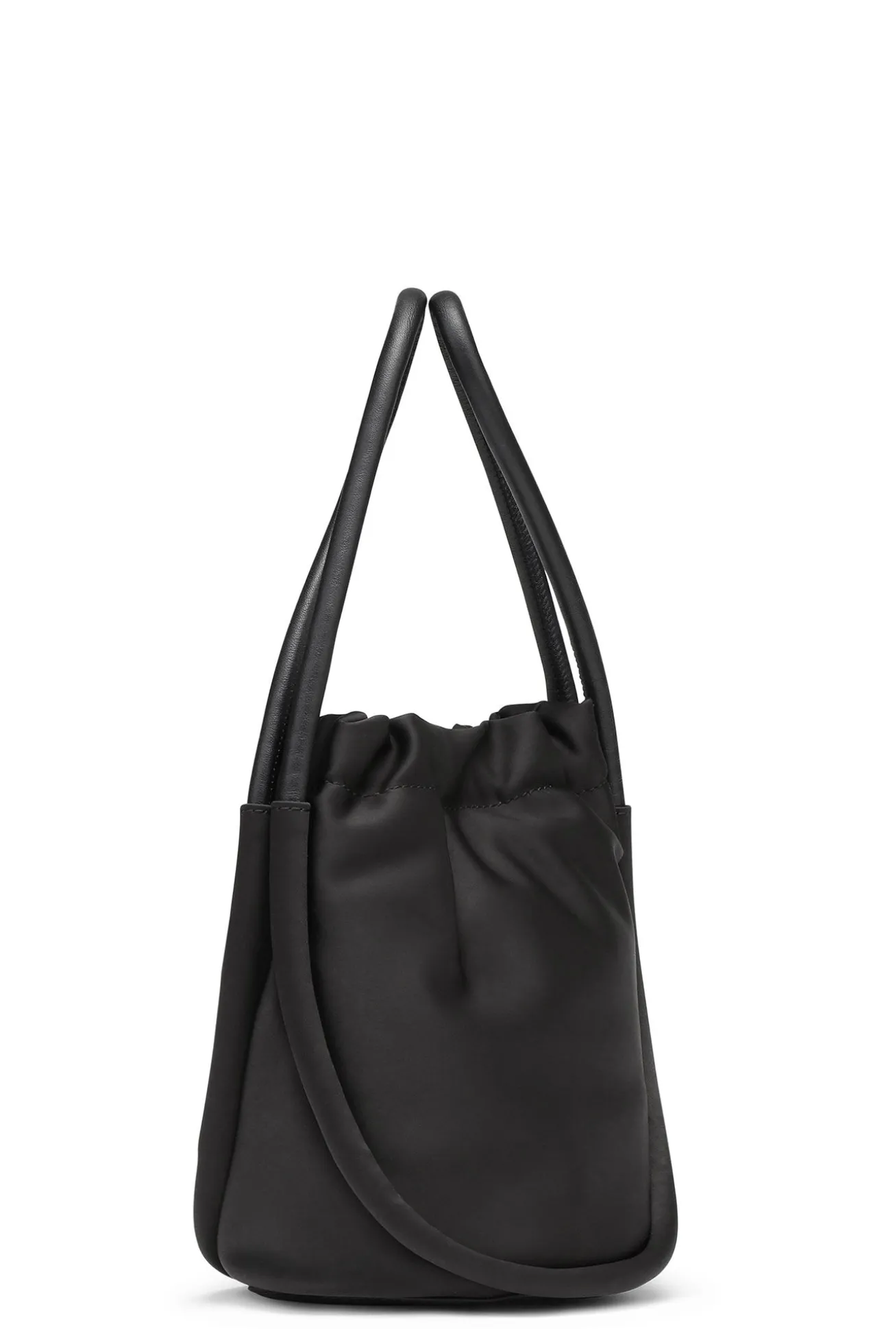 Cheap GANNI Mini-Knot-Tasche Black