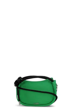 Best GANNI Mini-Knot-Tasche Kelly Green
