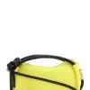 Shop GANNI Mini-Knot-Tasche Blazing Yellow
