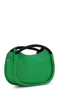 Best GANNI Mini-Knot-Tasche Kelly Green