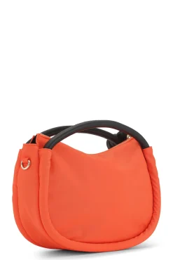 Cheap GANNI Mini-Knot-Tasche Orangeade