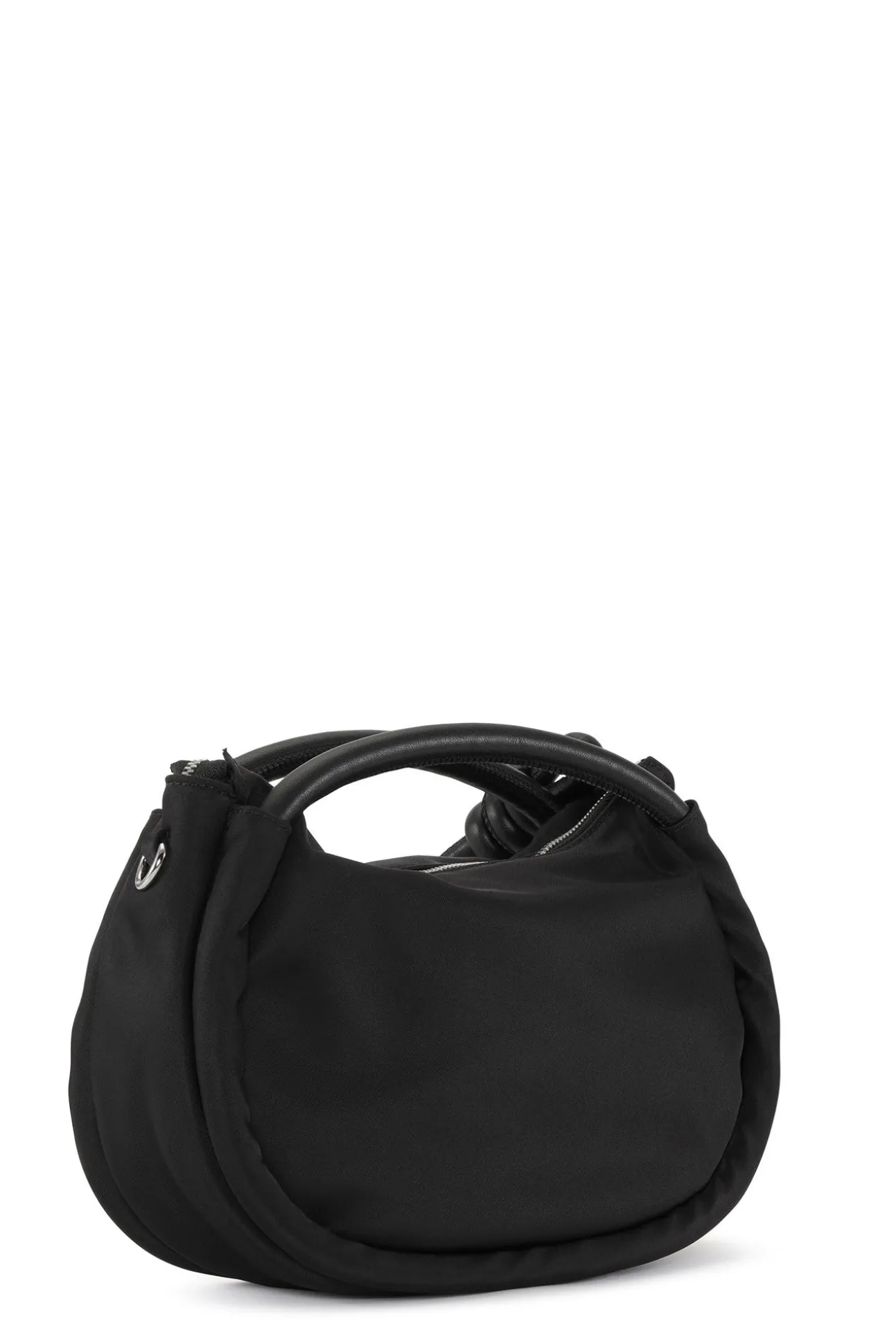 Cheap GANNI Mini-Knot-Tasche Black