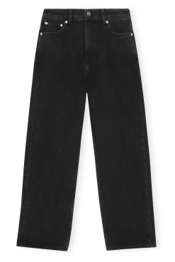 New GANNI Misy Jeans Washed Black/Black