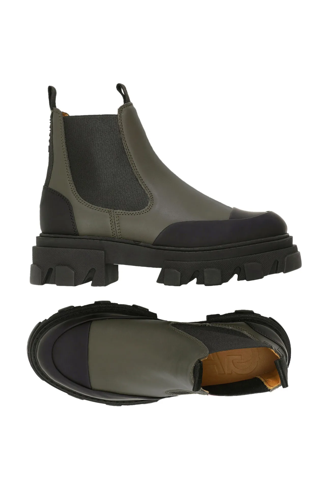Sale GANNI Niedrige Chelsea Boots Kalamata
