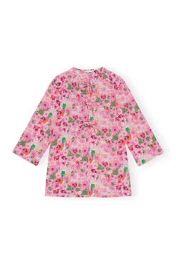 Discount GANNI Offene Bluse Mit Band Sugar Plum