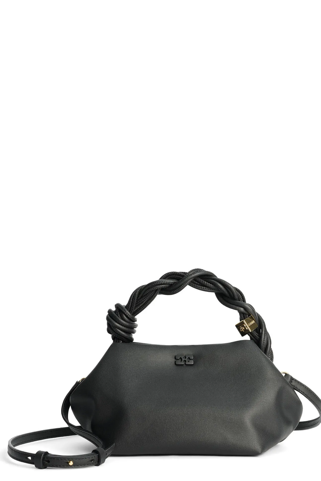 Sale GANNI Ohoskin Bou Bag Black