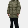 Fashion GANNI Oversize-Midi-Pufferjacke Aus Recyceltem Polyester Kalamata