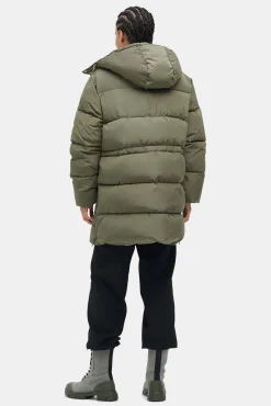 Fashion GANNI Oversize-Midi-Pufferjacke Aus Recyceltem Polyester Kalamata