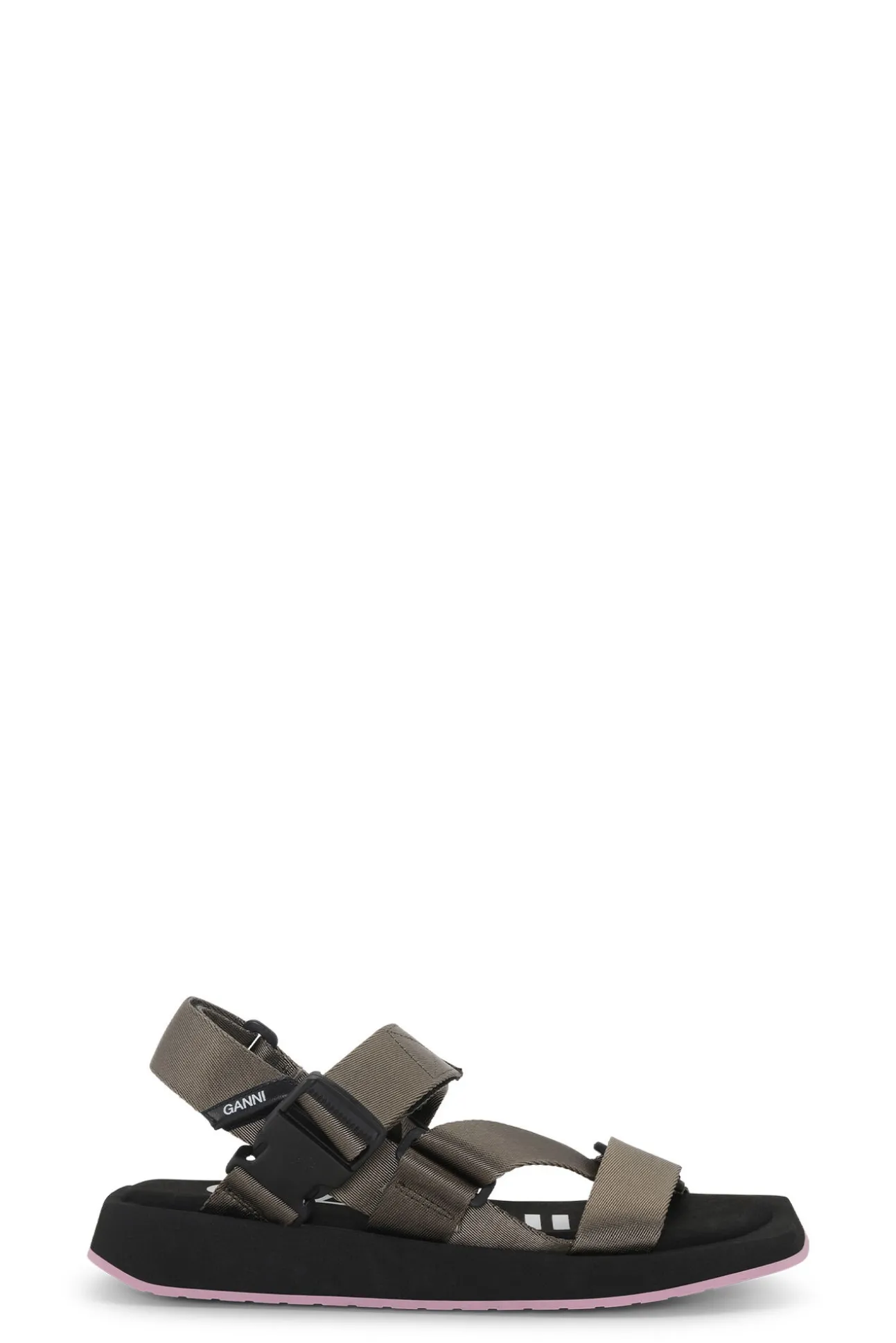 Cheap GANNI Performance-Gurtband-Sandalen Kalamata