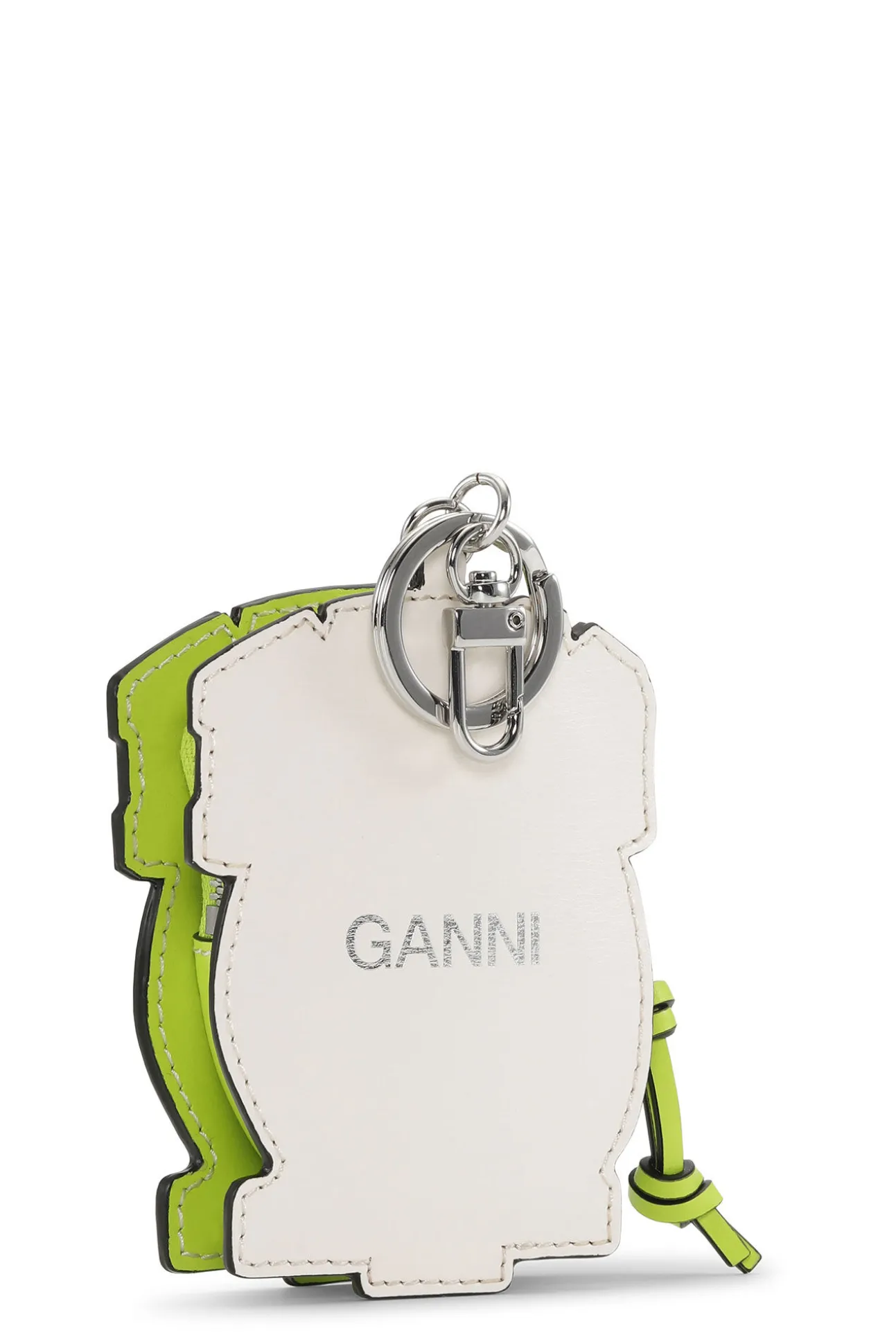 Cheap GANNI Pfirsichfarbene Munzborse Mit Reisverschluss Egret