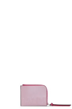 Fashion GANNI Pinker Banner-Kartenhalter Pink Nectar