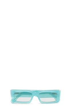 Discount GANNI Rechteckige Sonnenbrille Winter Sky