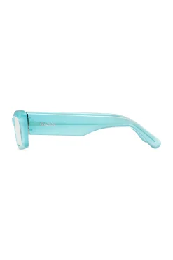 Discount GANNI Rechteckige Sonnenbrille Winter Sky