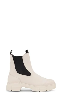 Online GANNI Recycled Rubber City Boot Oyster Gray