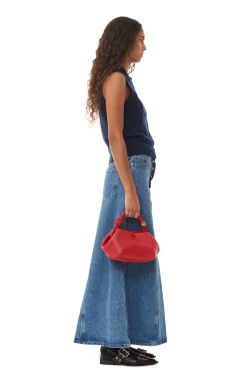 Clearance GANNI Red Bou Bag Fiery Red