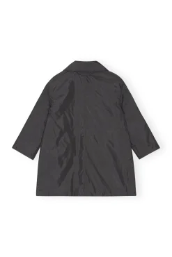 Store GANNI Ripstop-SteppMäntel Zum Wenden Black
