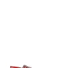 Clearance GANNI Rote Ballerinas Mit Breiter Schnalle Racing Red