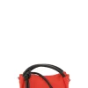 Best Sale GANNI Rote Minitasche Mit Knoten Fiery Red