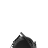 Outlet GANNI Runde Logo-Umhangetasche Black