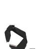 Hot GANNI Sandalen Mit Hohem Absatz Und Sanfter Schleife Black