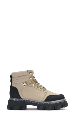 Best Sale GANNI Schnurbarere Wanderstiefel Tiger's Eye