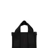 Hot GANNI Schwarze Mini-Tragetasche Aus Tech-Gewebe Black