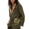 Best GANNI Schwere Twill-Jacke Kalamata