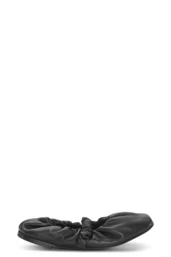 Best Sale GANNI Scrunchie-Ballerinas Black