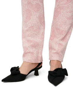 Flash Sale GANNI Slingback-Pumps Mit Weicher Schleife Black