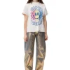 Hot GANNI Smiley-T-Shirt Bright White