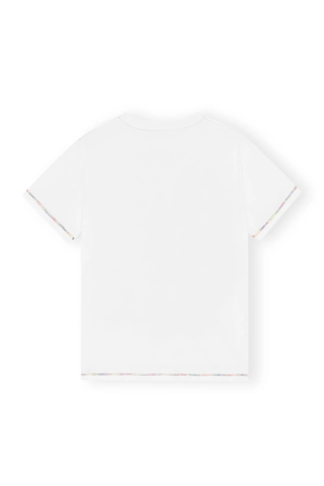Hot GANNI Smiley-T-Shirt Bright White
