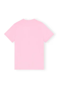 Discount GANNI Smiley-T-Shirt Lilac Sachet
