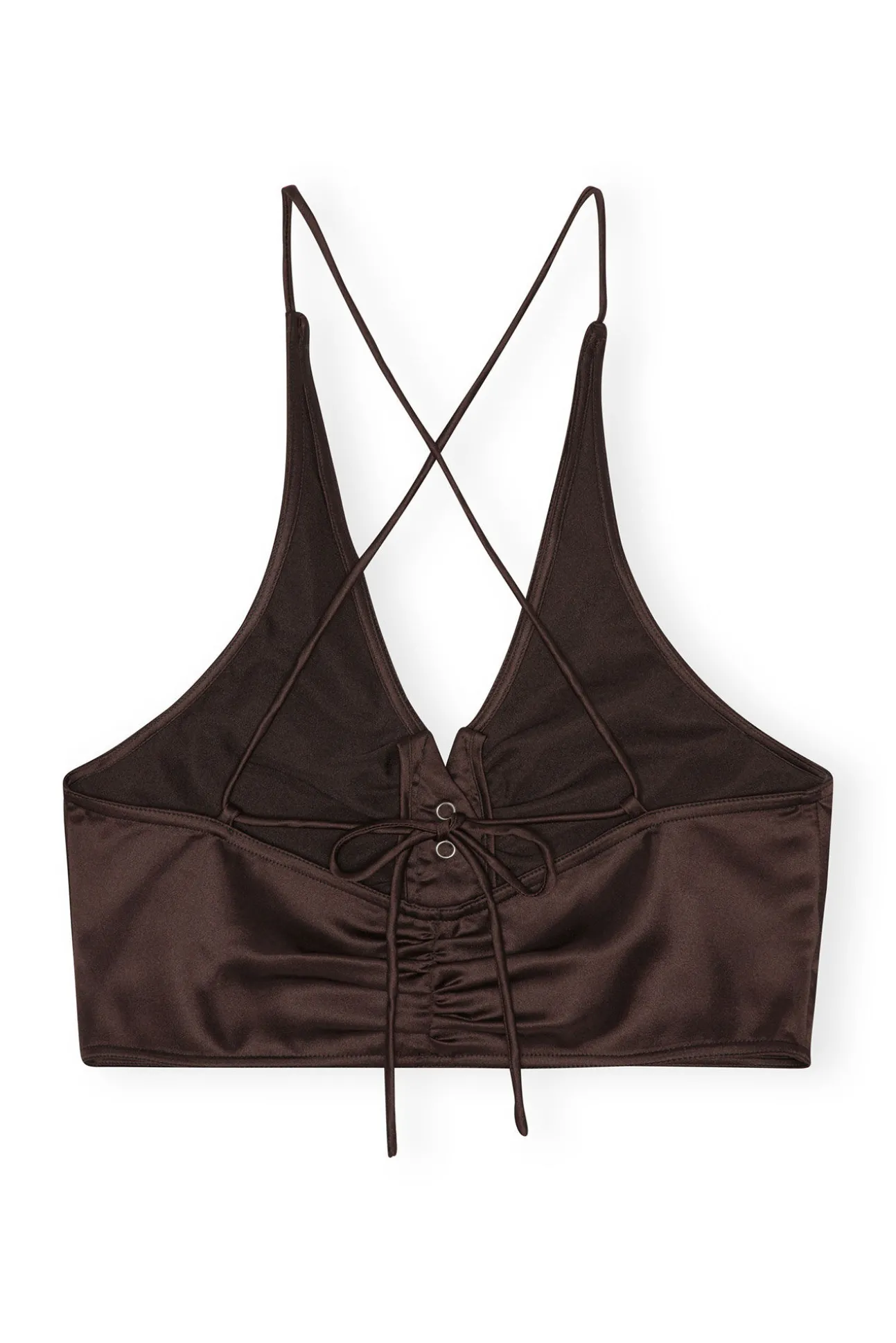 Hot GANNI Spitzen-Mix-Oberteil Mole