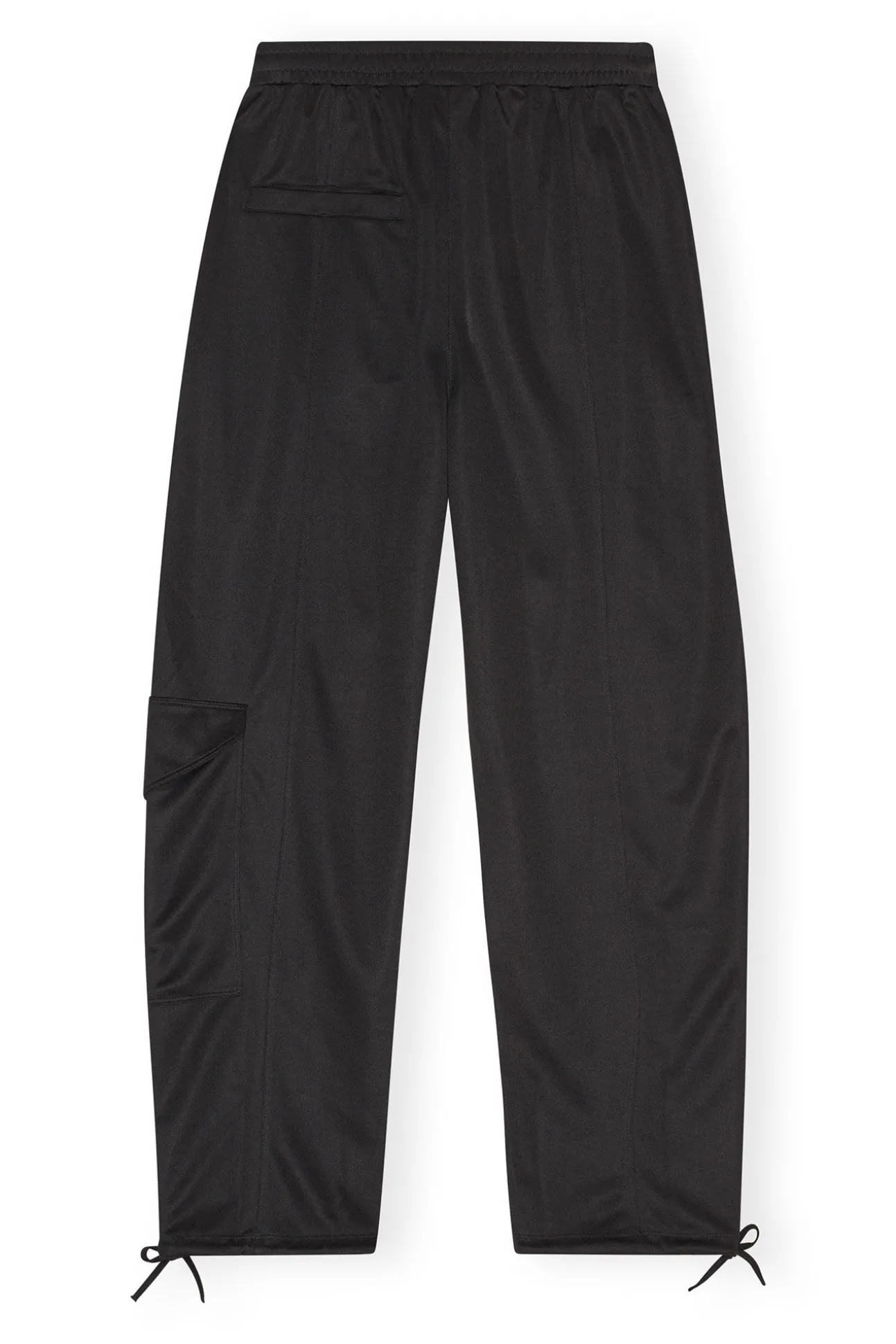 Discount GANNI Sportliche, Lockere Jersey-Hose Black