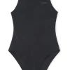 Flash Sale GANNI Sportlicher Badeanzug Black