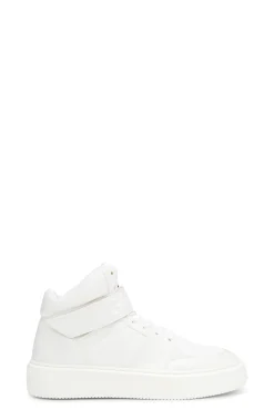 Store GANNI „Sporty Mix“-High-Top-Sneakers Egret