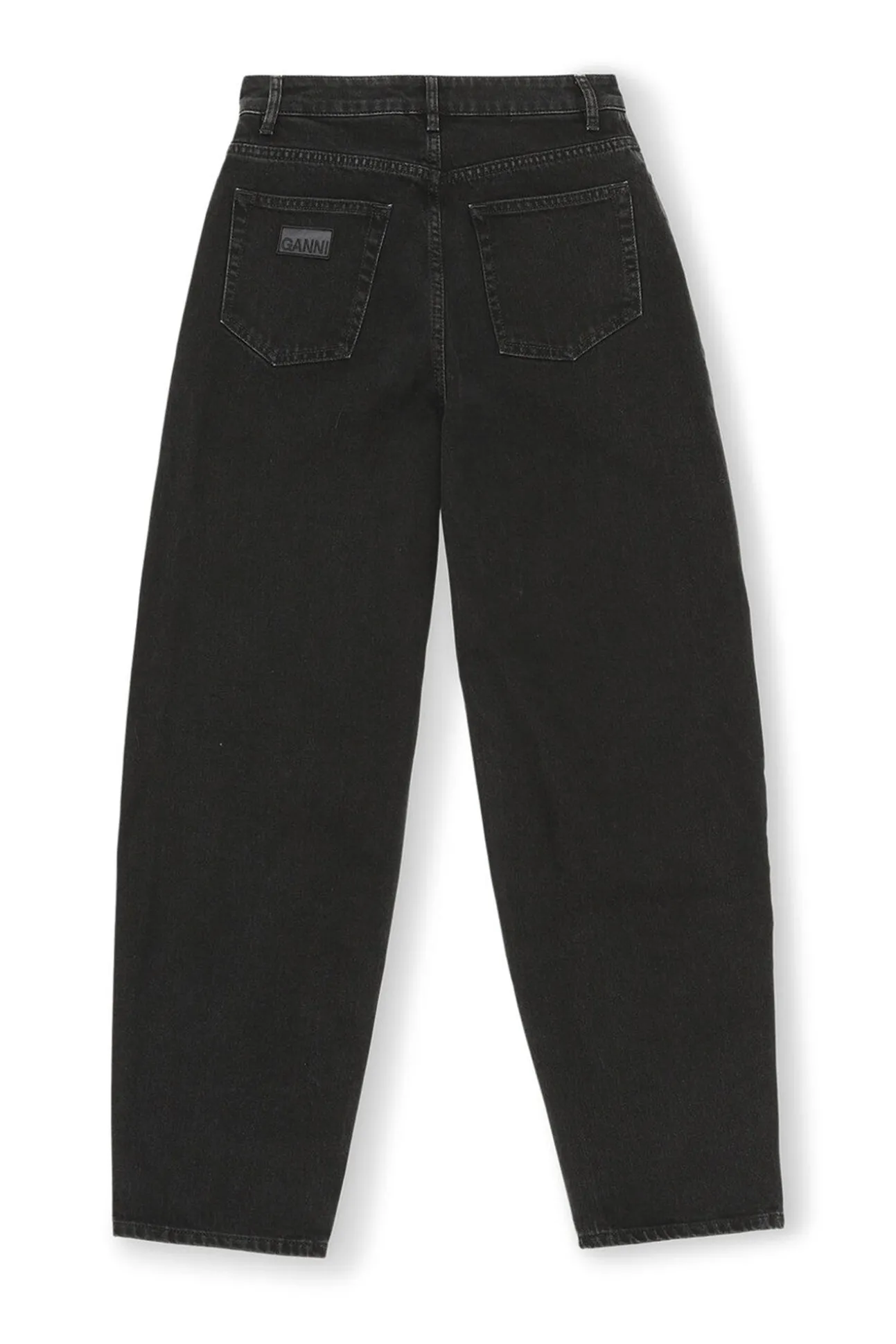 Fashion GANNI Stary Jeans Washed Black/Black