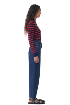 Online GANNI Stary-Jeans Dark Blue Stone