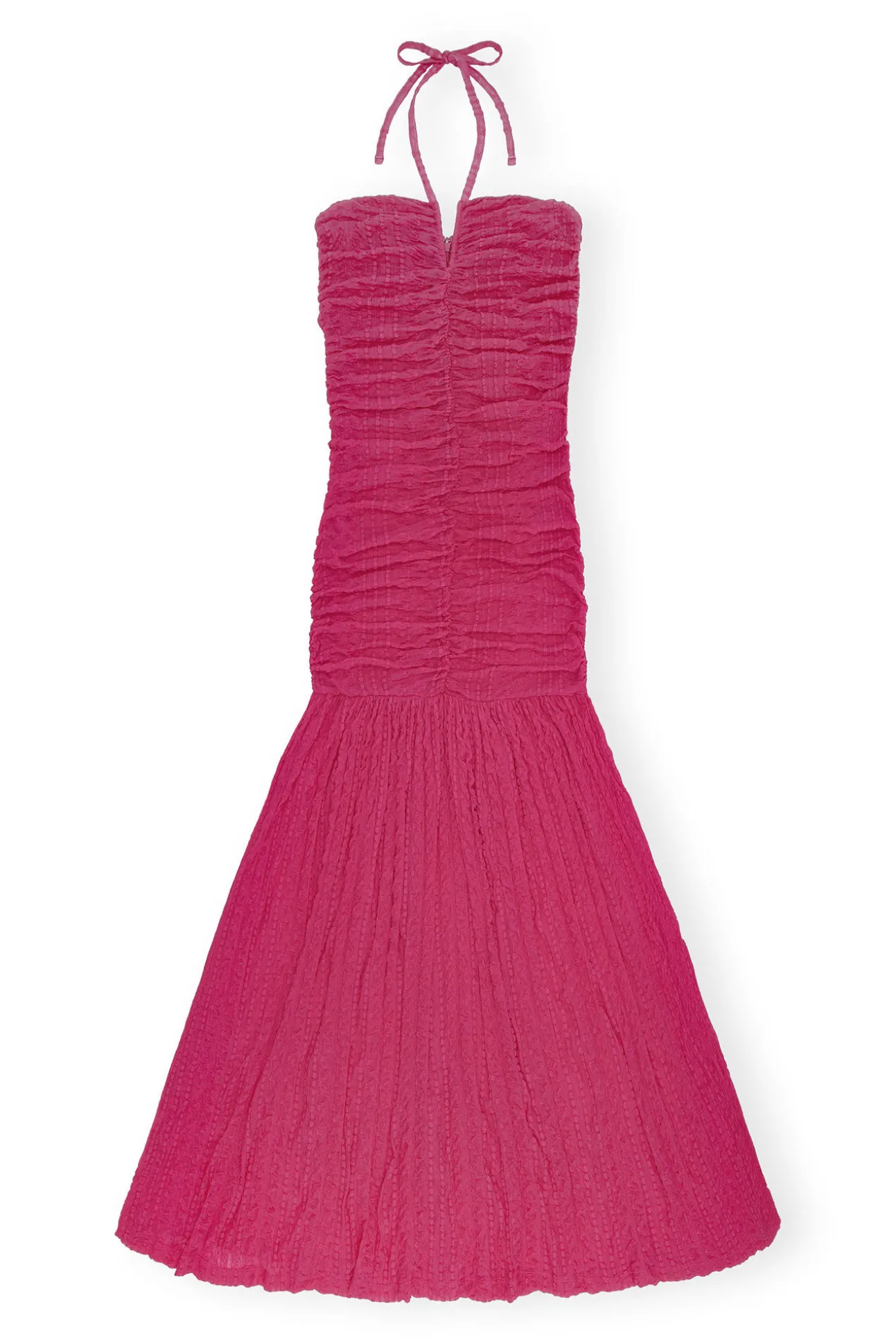 New GANNI Stretch-Lace-Neckholderkleid Love Potion