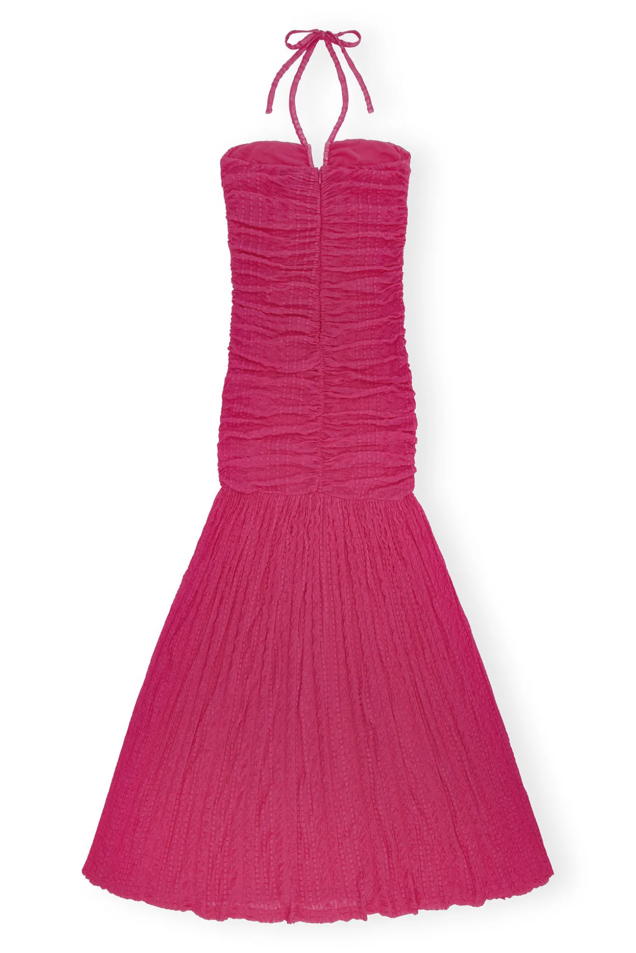 New GANNI Stretch-Lace-Neckholderkleid Love Potion