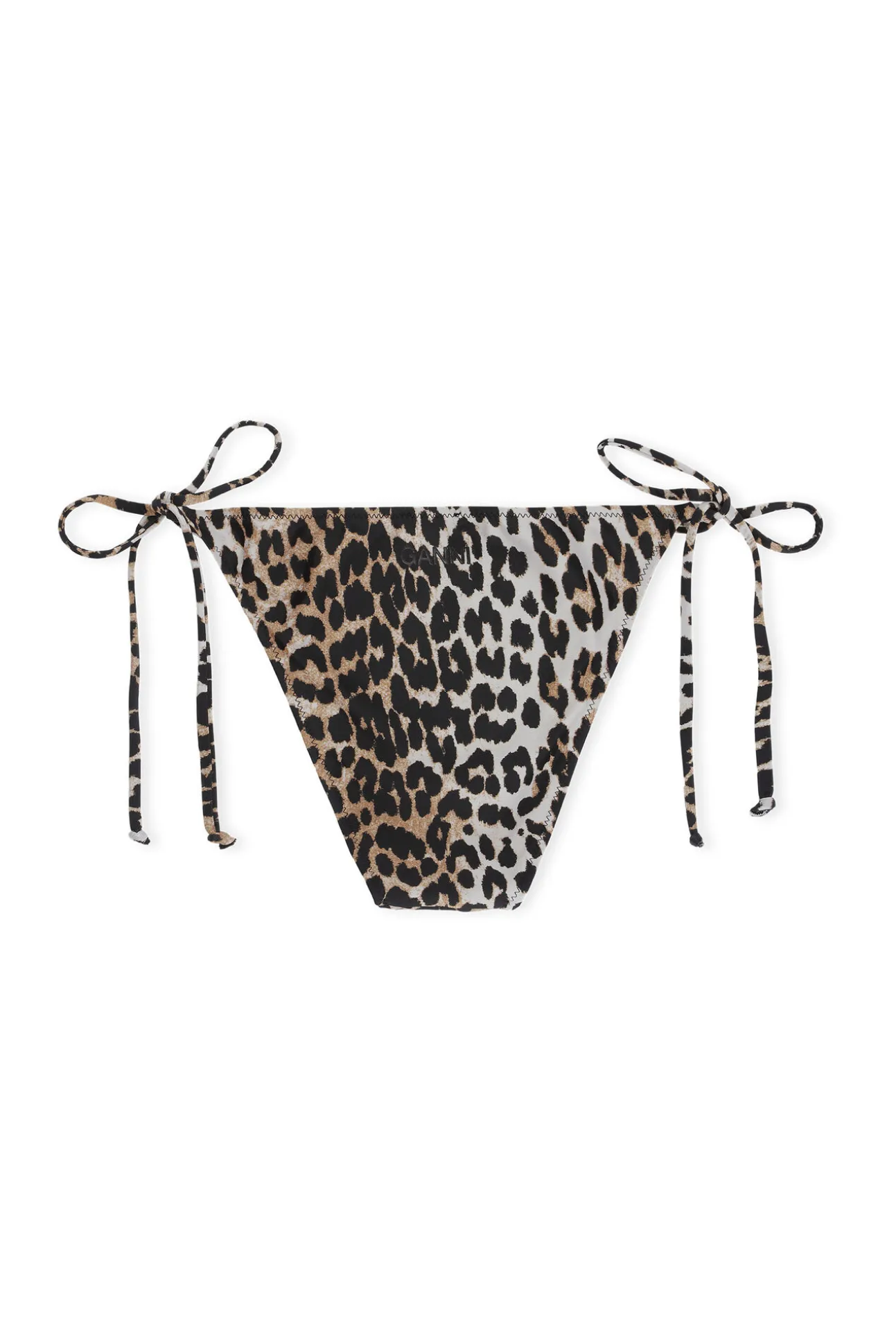 Best Sale GANNI String-Bikiniunterteil Leopard