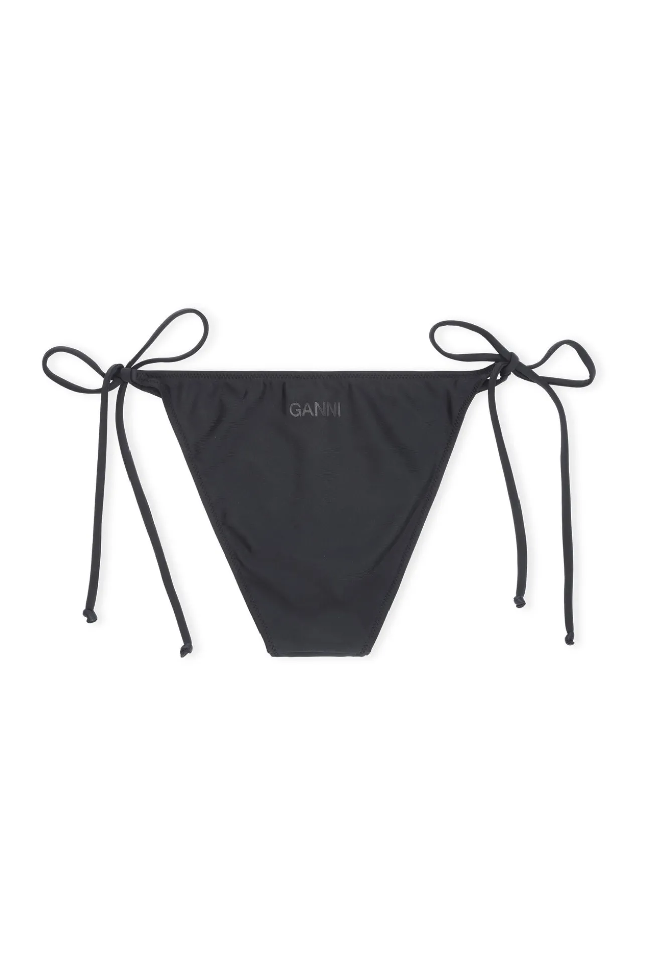 Best Sale GANNI String-Bikiniunterteil Black