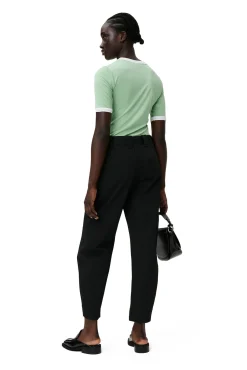 Outlet GANNI Tailliertes -T-Shirt Peapod