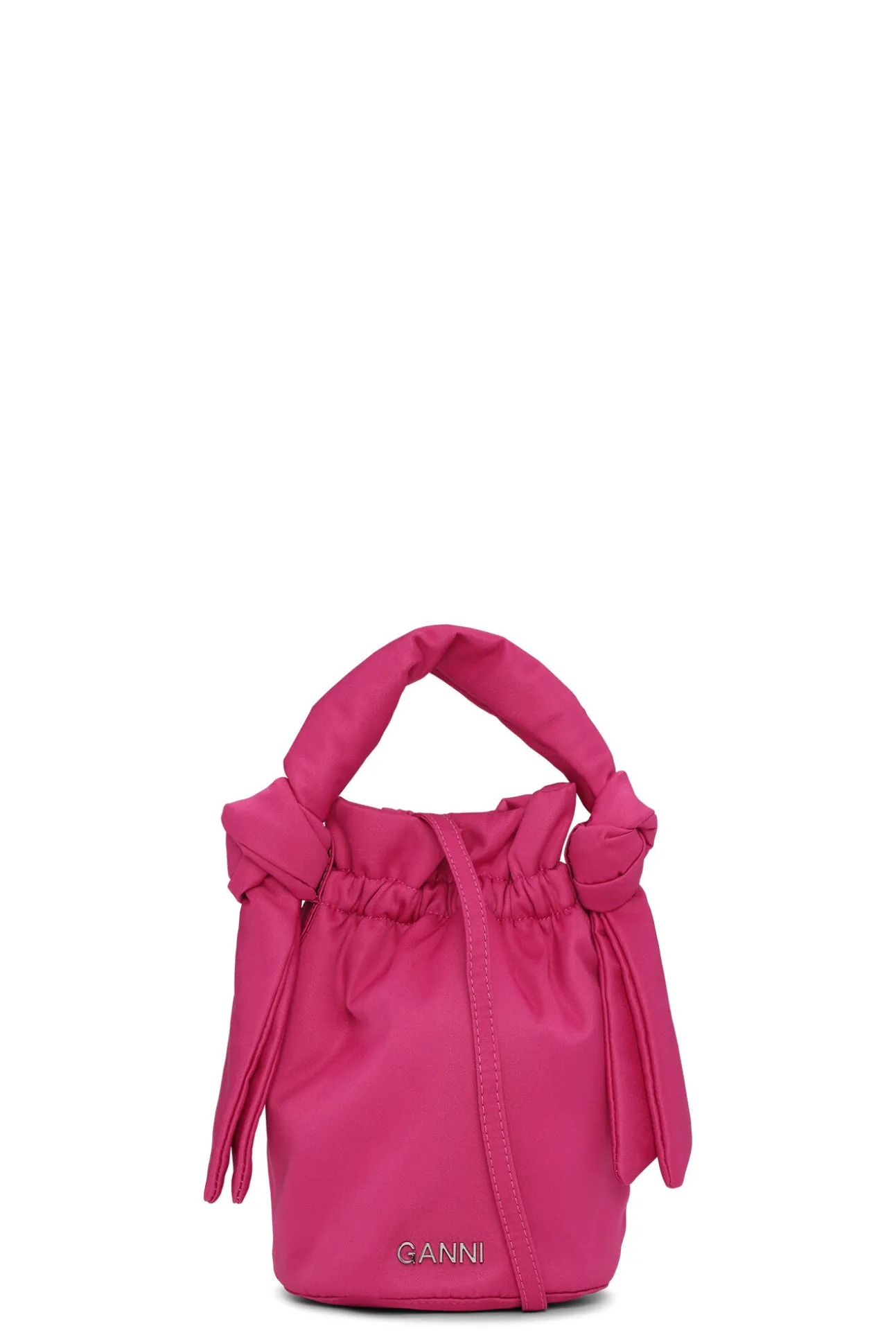 Shop GANNI Tasche Mit Geknotetem Griff Fur Besondere Anlasse Love Potion