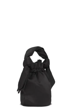 Discount GANNI Tasche Mit Geknotetem Griff Fur Besondere Anlasse Black